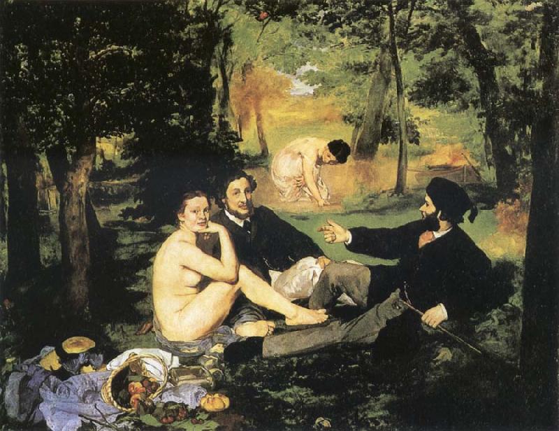 Edouard Manet Dejeuner sur l-herbe